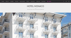 Desktop Screenshot of hotelmonacocaorle.it